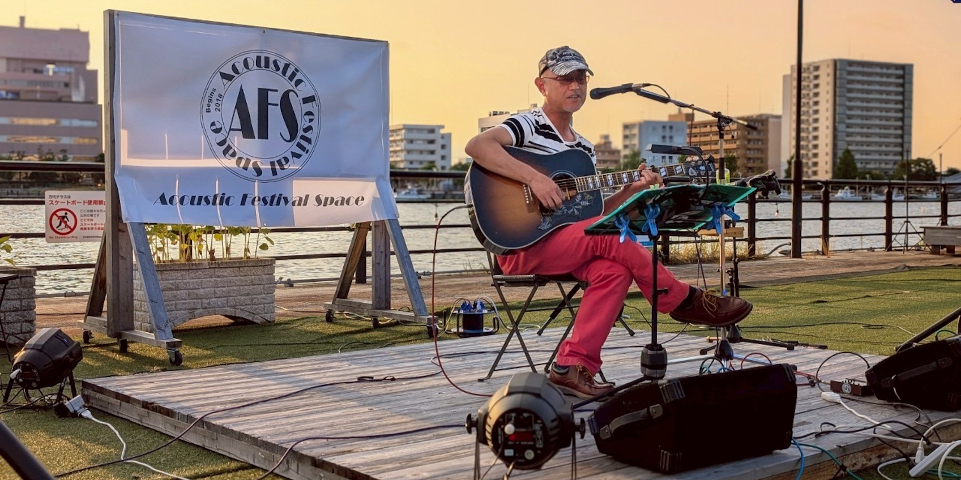 ▽5月~毎月第4土曜日はサンセットライブのイメージ画像